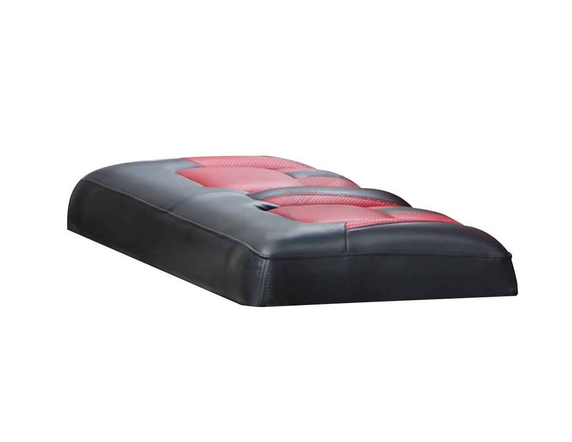 Evolution 2.03.1752-1 Rear Seat Cushion, 2+2 Seater, Red+Black