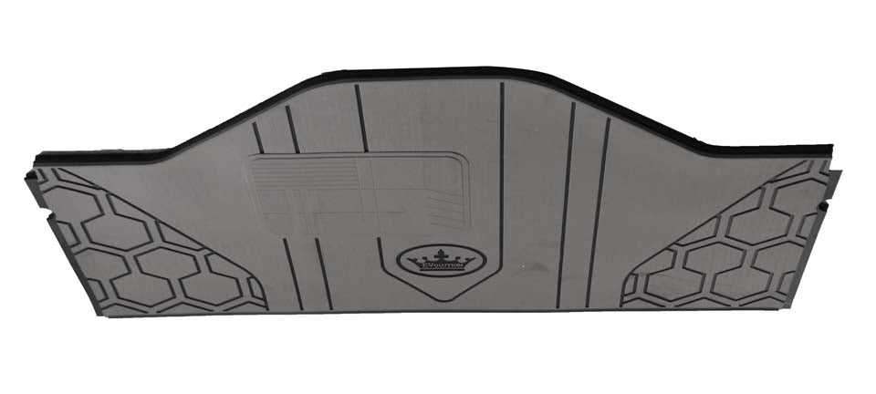 Evolution 2.03.2899 Front Floor Mat for D-MAX Series, a Light Gray with Black Pattern