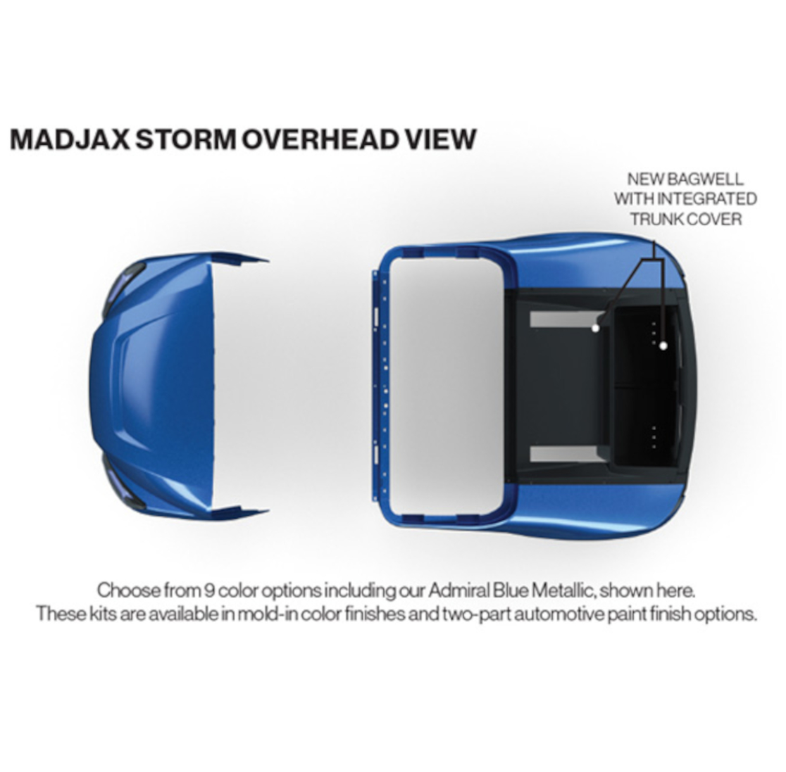 MadJax® Storm Body Kit for EZGO TXT – Sea Storm