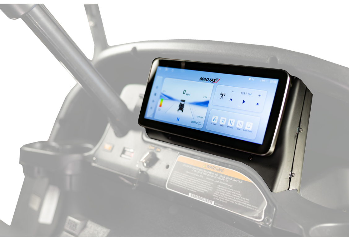 MadJax® Kinect™ Display Screen Kit for D/C motor Club Car Precedent/Tempo/Onward with Bolt Battery Setup