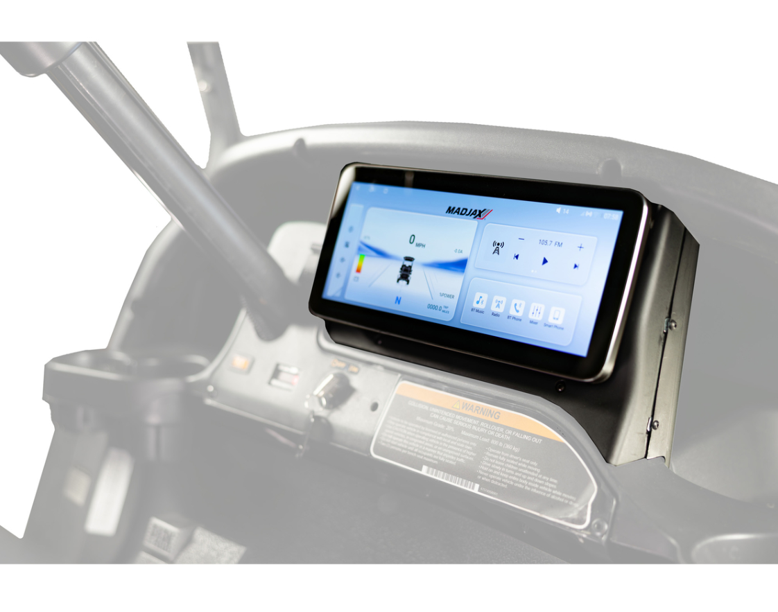 MadJax® Kinect™ Display Screen Kit for A/C motor Club Car Precedent/Tempo/Onward with Bolt Battery Setup
