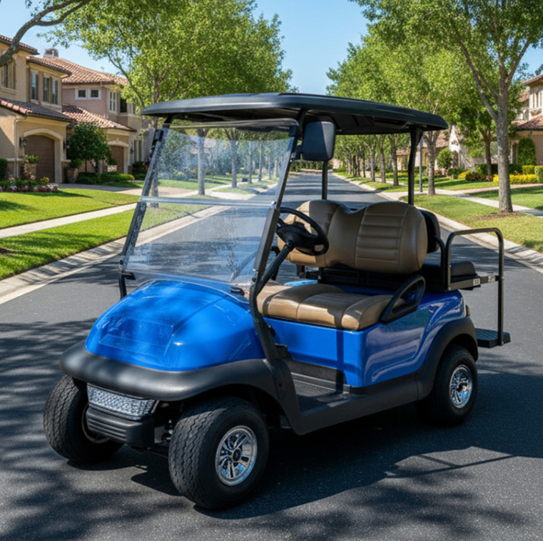 Club Car Precedent Capri Blue Front Cowl (Years 2004-Up)