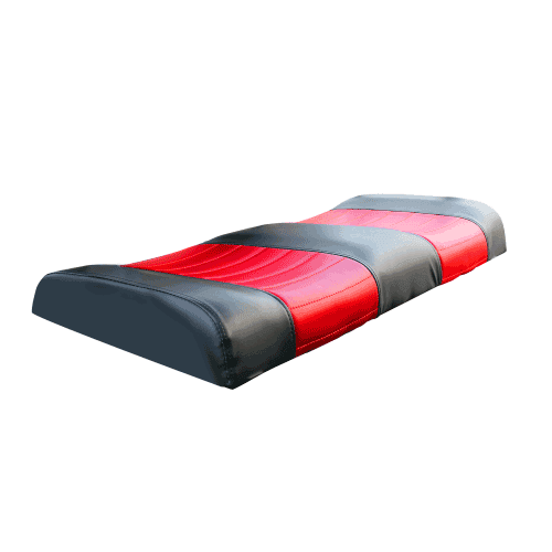 Evolution 3.01.0026 Two Tones Front Seat Cushion (Red & Black)