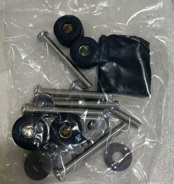 Evolution 3.04.0209-1 Screw Kit for New Hinge Foldable Windshield Accessories Assembly(Without Windshield), D2 Models