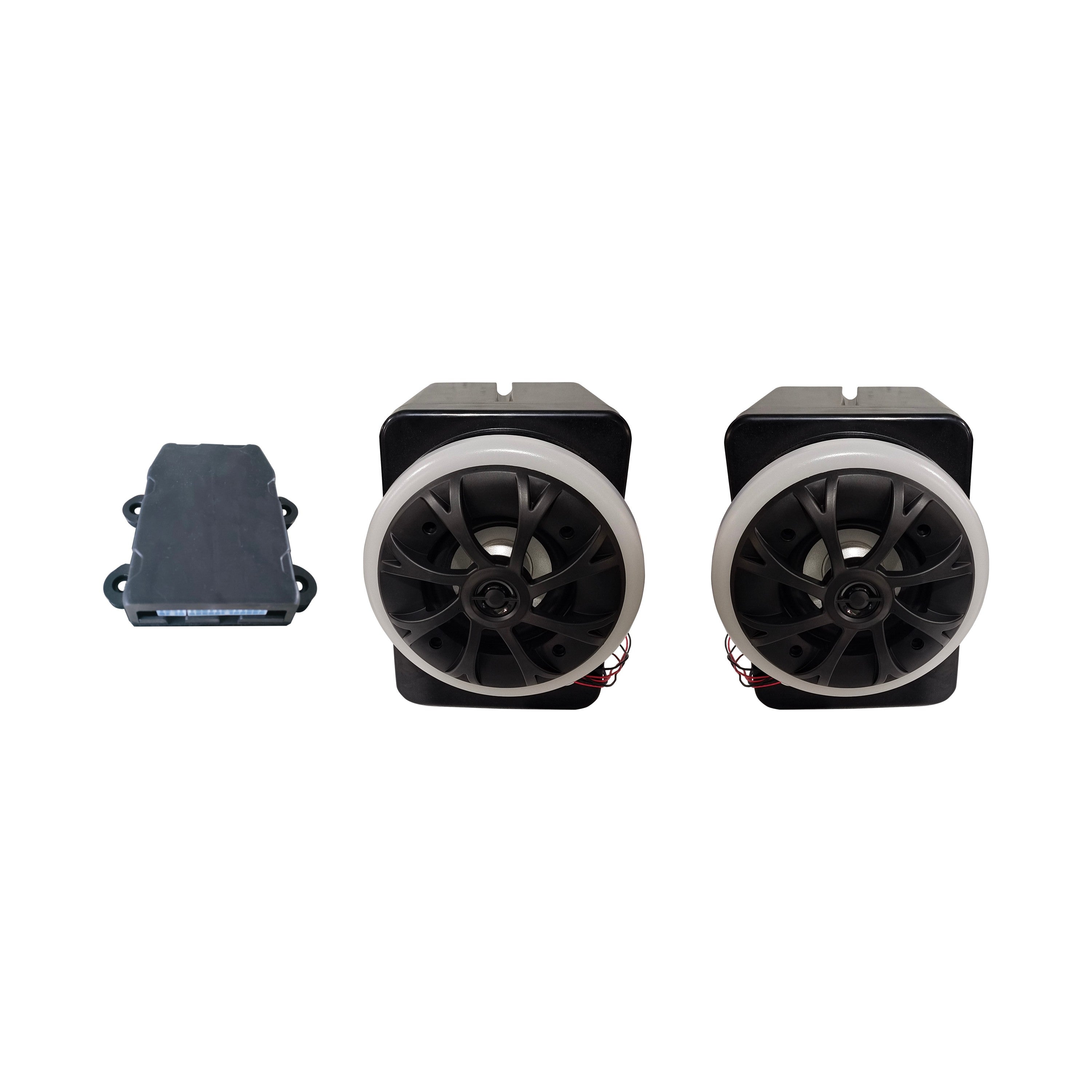 Evolution 3.07.0082 Stereo System with Lights Assembly for D5 Two Seaters, Speakers