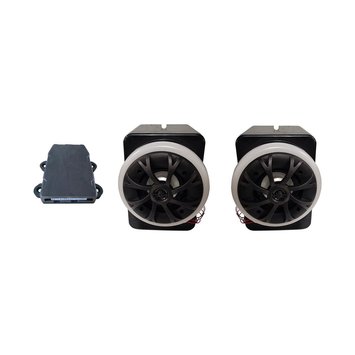 Evolution 3.07.0082 Stereo System with Lights Assembly for D5 Two Seaters, Speakers