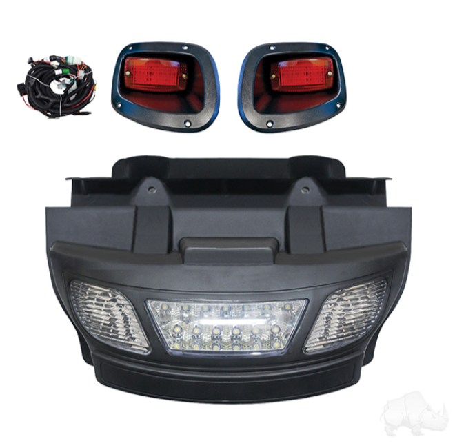 Light Bar Bumper Kit, Complete, LED, E-Z-GO TXT 2014+