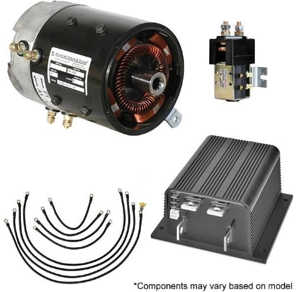 EZGO Marathon Lifted 36v High Torque Motor/Controller Conversion System (Years 1989-1994.5)