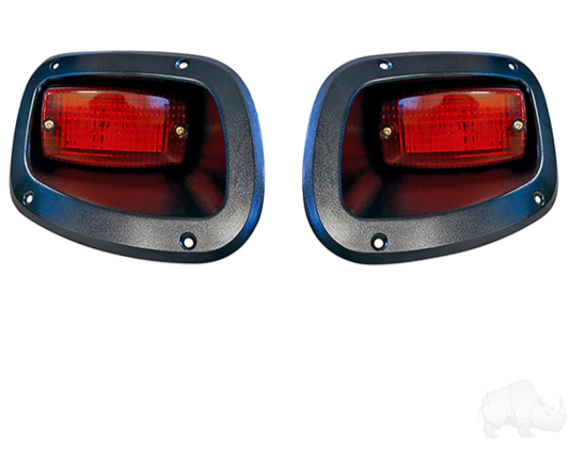 LED Taillight Set, E-Z-GO TXT 2014+, 12-48V