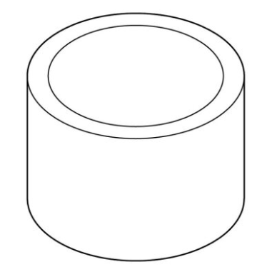 Spacer - Seat Belt Bracket