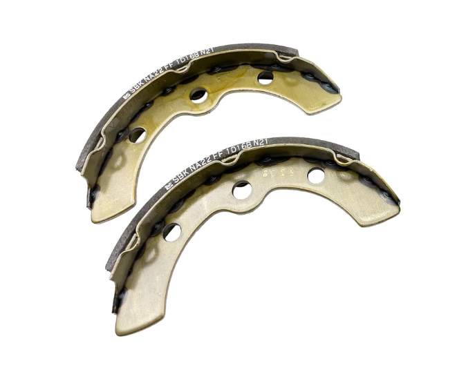 Brake Shoe for Early Club Car, EZGO, Yamaha, Harley Davidson, & Columbia Models (2 Pack)