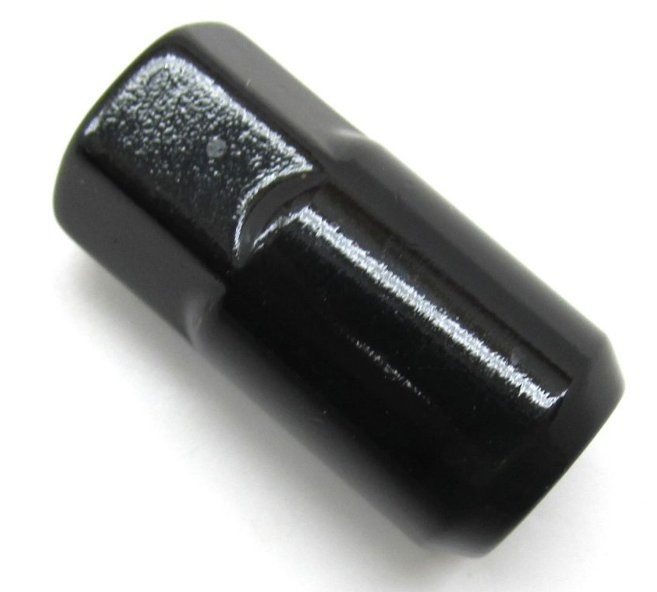 Textron/E-Z-GO 1/2-20 Black Lug Nut - 1986-2026 Models