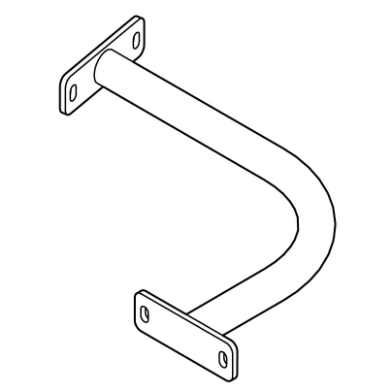 Hip Restraint Weldment (Black)
