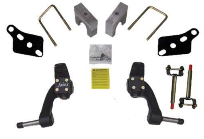 Jake’s Club Car Precedent 6″ Spindle Lift Kit (Years 2004-Up)