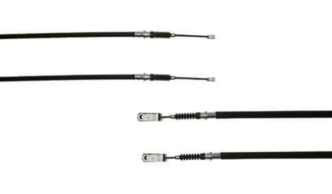 Club Car Transporter 4+6 Rear Brake Cable Kit (Years 2003-Up)