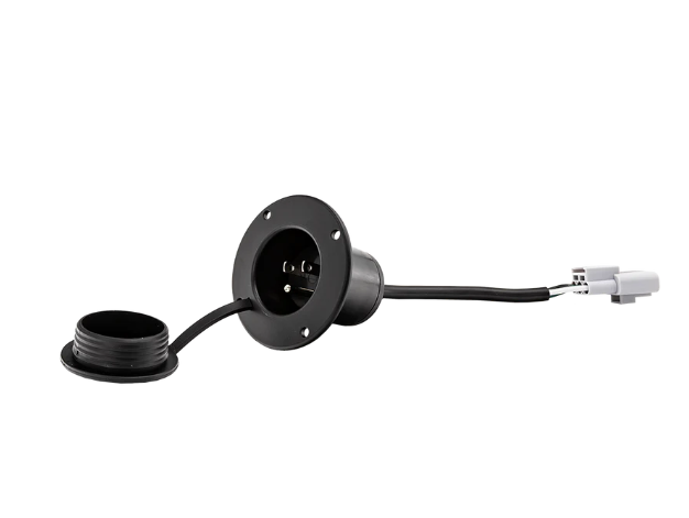 Eco Battery Charge Port / Club Car DS / 110V Plug - Quick Connect Plug