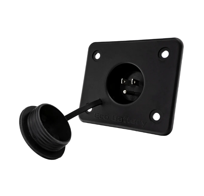 Eco Battery Charge Port / EZGO TXT / 110V Plug - 110V Receptacle