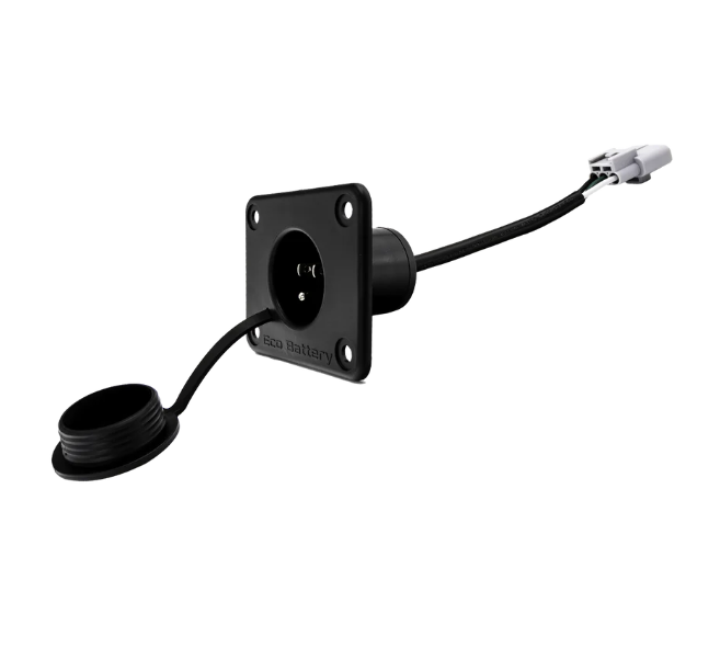 Eco Battery Charge Port / EZGO TXT / 110V Plug - Quick Connect Plug