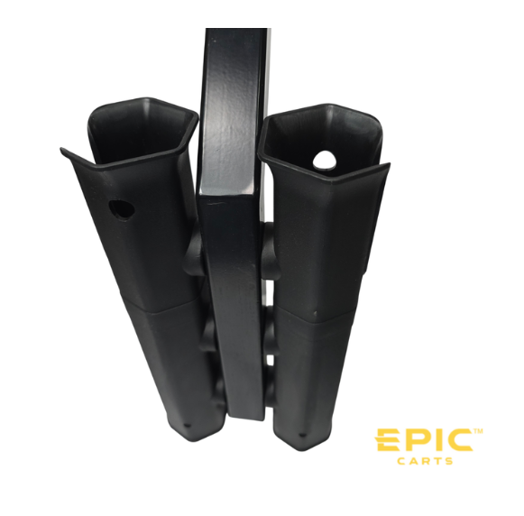Fish Rod Bracket Assembly for EPIC E40FX Golf Carts