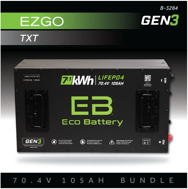 EB® ECO 70V 105AH Battery Bundle / EZGO TXT