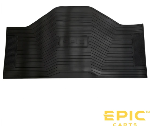 Floor Mat Assembly for EPIC E20FX Golf Cart - BLACK & BLACK