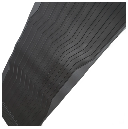 Floor Mat Assembly for EPIC E20FX Golf Cart - BLACK & BLACK