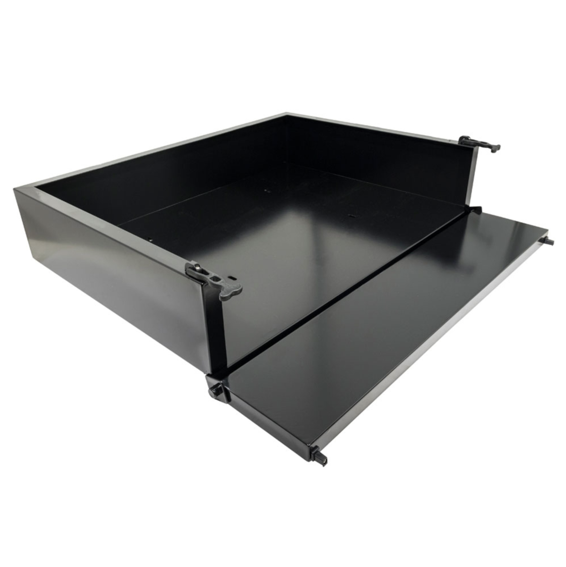 AGC CB-10ST CARGO BOX - BLACK STEEL POWDERCOAT (UNIVERSAL FITMENT)