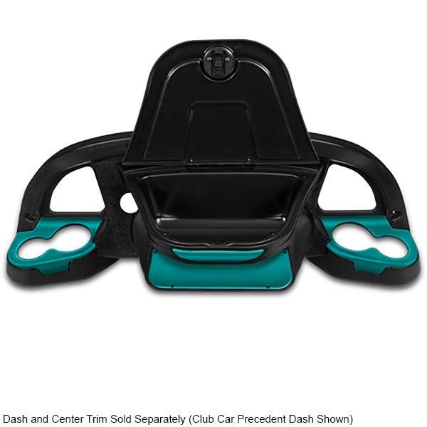 DoubleTake Sentry Dash Cup Holder Trim Set of 2, E-Z-Go TXT 96+, Teal