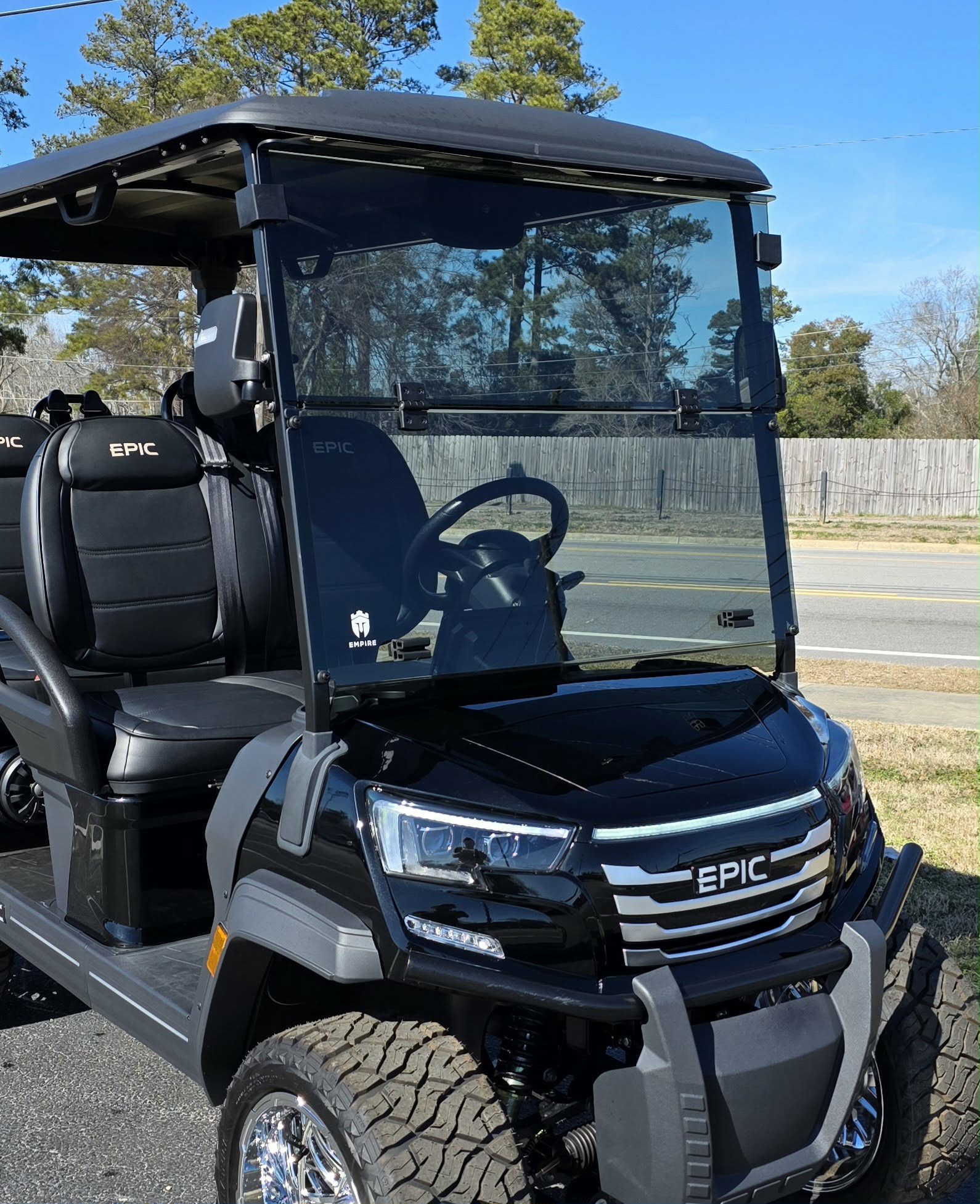 Peak® Accessories - Windshield - Dark Tint - EPIC E40FX