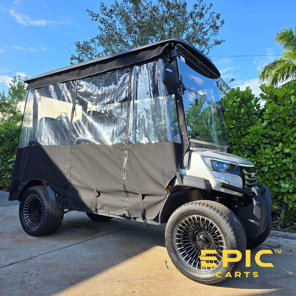 Sunbrella Enclosure for EPIC E40FX Golf Carts