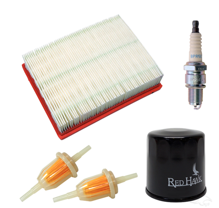 Club Car DS 4 Cycle Gas 92+ w/ Oil Filter Tune Up Kit