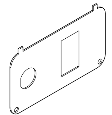 Key/Front and Reverse Console Insert Plate