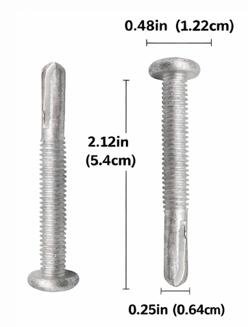 Screw-1/4-20x2.20 Torx Pan Head