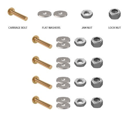 AGC HDW10 TXT / LX / KW TOP HARDWARE KIT