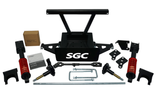 LKDS05 – SGC Lift Kit – 6″ Heavy Duty Built-In Coil-Over Shocks A-Arm for Club Car DS (2004-2006)