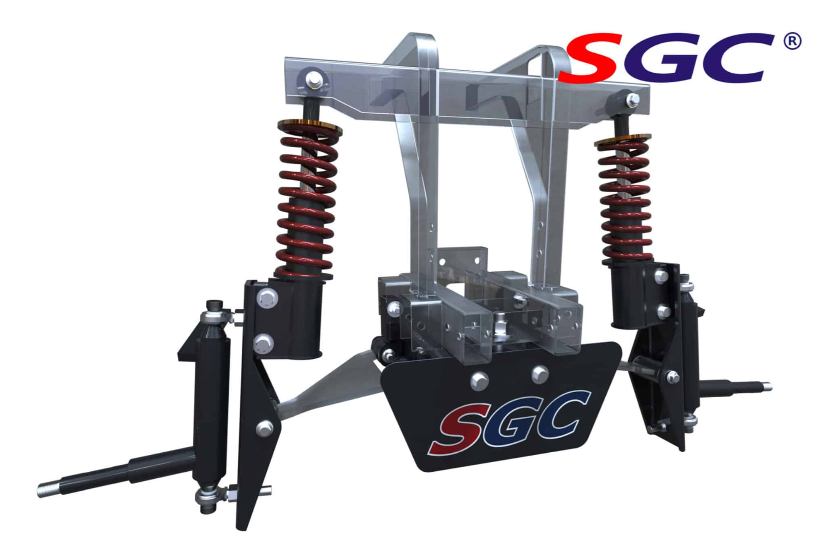 LKRX05 – SGC Lift Kit – 6″ Heavy Duty Built-In Coil-Over Shock A-Arm for EZGO RXV (2008-up) Electric/Gas