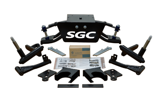 LKDS01 – SGC Lift Kit – 6″ Heavy Duty Double A-Arm for Club Car DS (2004.5-up)