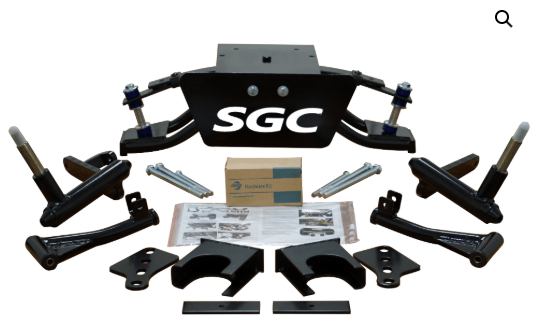 LKDS02 – SGC Lift Kit – 6″ Heavy Duty Double A-Arm for Club Car DS (1982-2003)