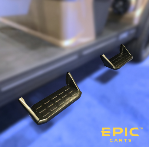 Short Step Bar (Set of 4 || 2 for Each Side) for EPIC E40FX & E60FX Golf Carts