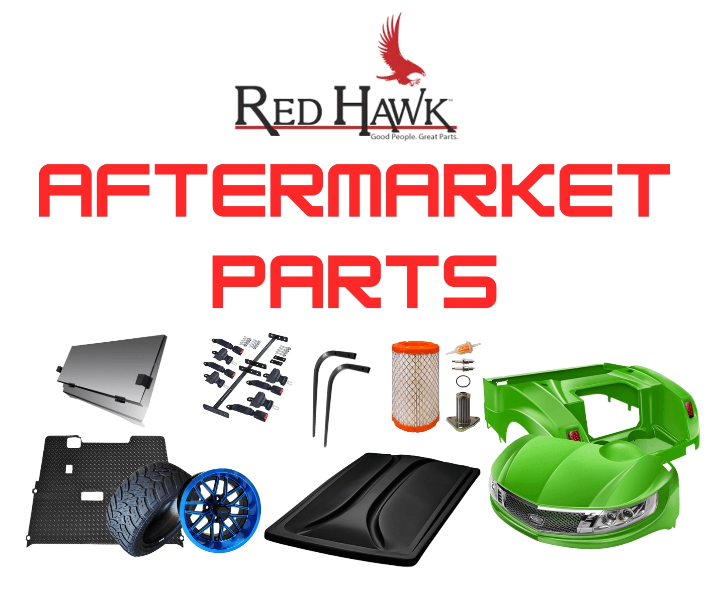 DoubleTake Extreme Front Cushion Set, E-Z-Go RXV 08+, Black/Graphite