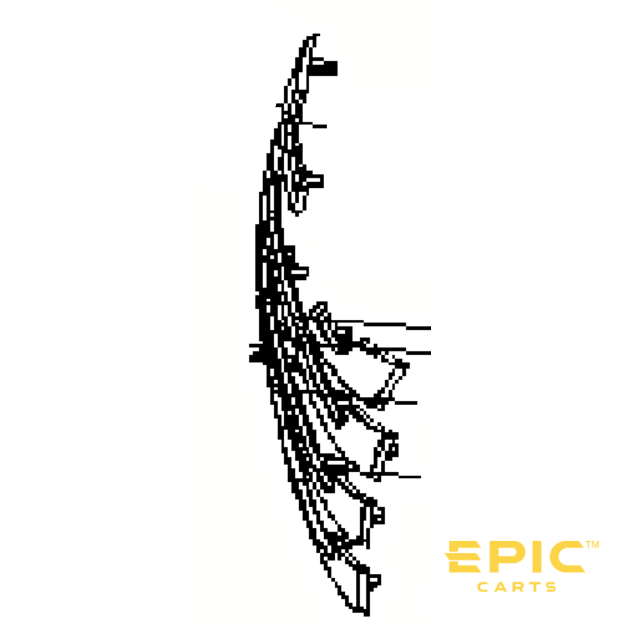 Front Grille Trim for EPIC E20FX, E40FX & E60FX Golf Carts