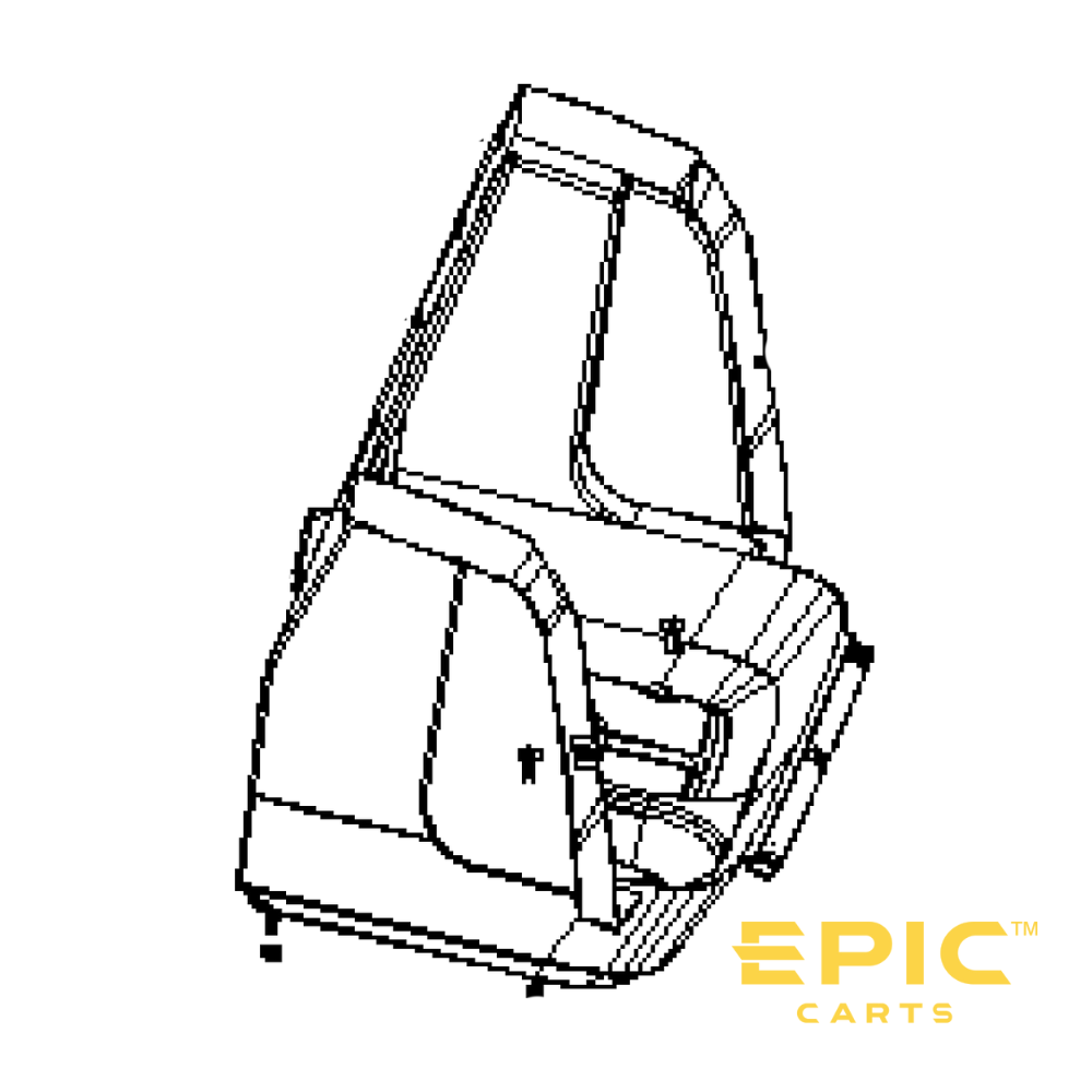 Compartment Protective Liner for ICON i40FX & EPIC E40FX Golf Carts