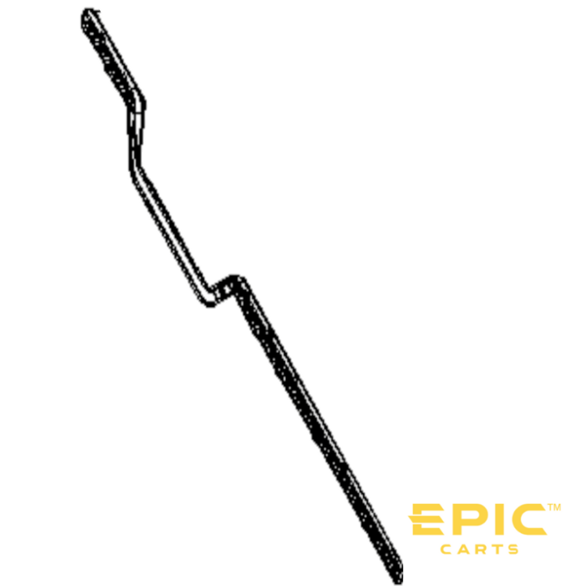 Driver Side (Left) Front Guard Light Guide Plate for EPIC E20FX, E40FX & E60FX Golf Carts
