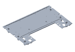 Rear Floor for EPIC E40FX & E60FX Golf Carts