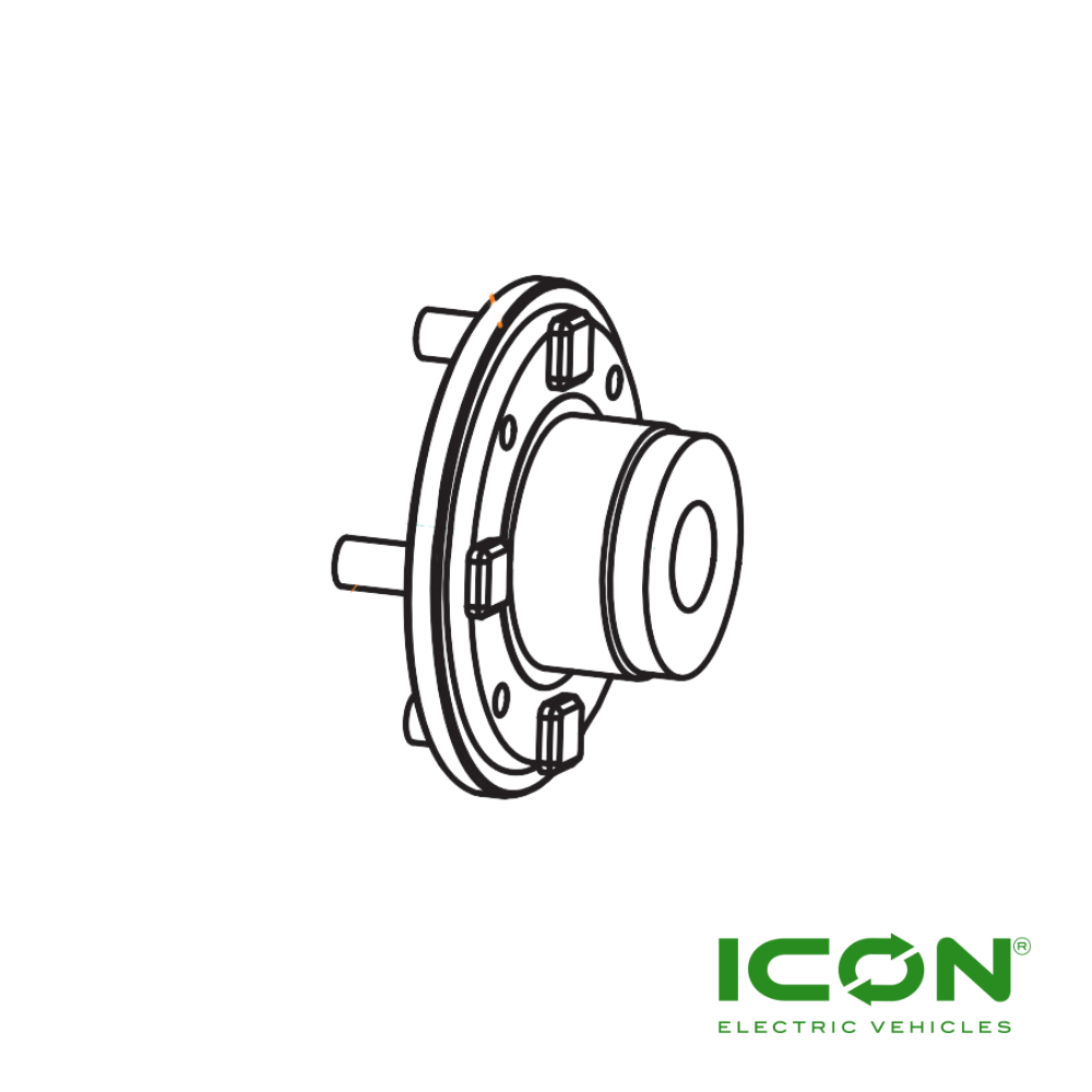 Disc Brake Bearing Base (Set of 2) for ICON Golf Carts