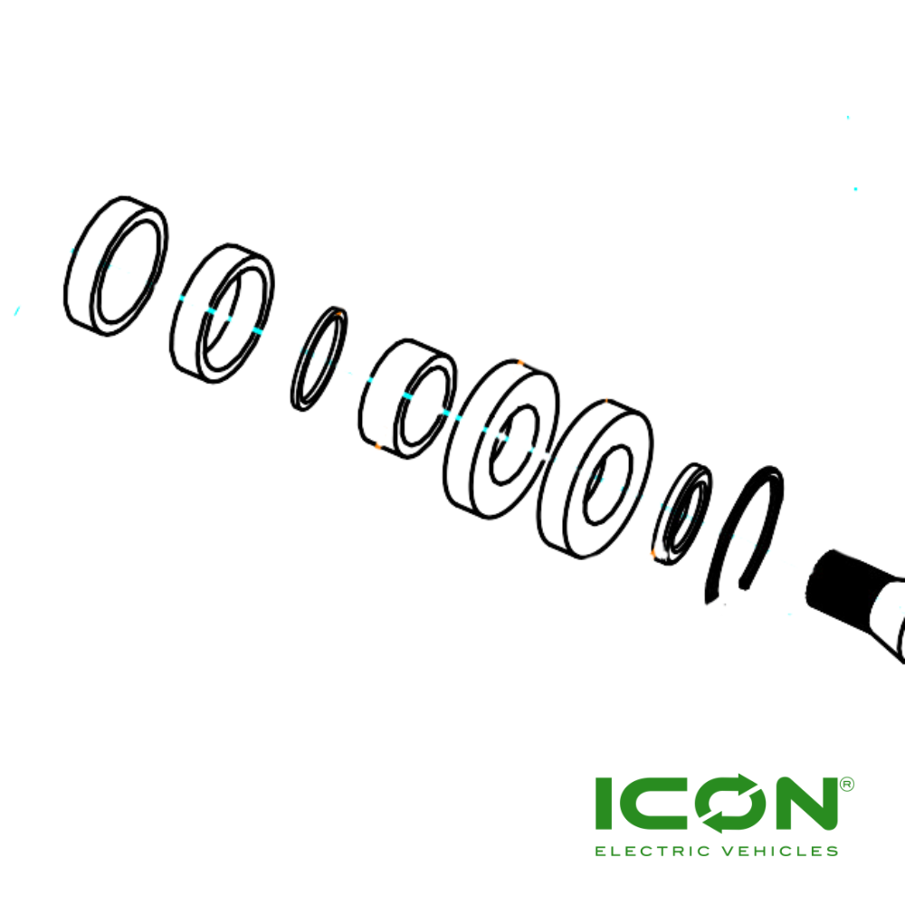 Transaxle Bearing Assembly for ICON Golf Carts