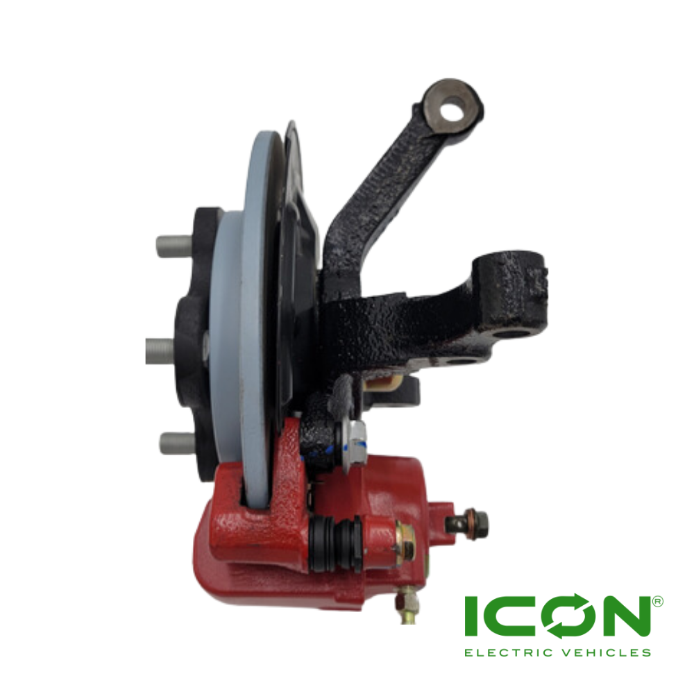 Passenger Side (Right) Front Disc Brake Assembly for Lifted ICON i40L, i40FL & i60L Golf Carts