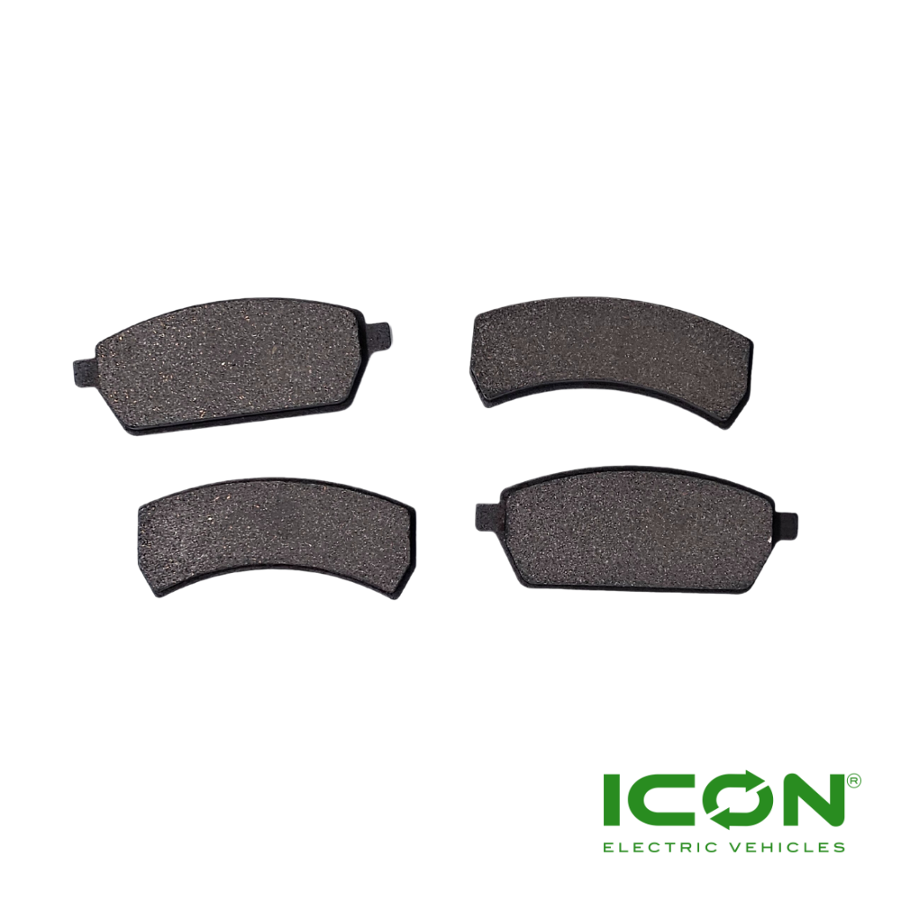 Front Disc Brake Pads (Set of 4) for ICON i20, i40, i60, i80 Golf Carts