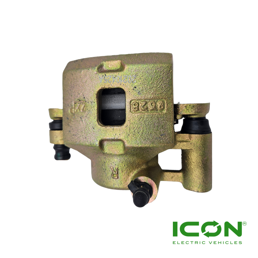 Passenger Side (Right) Standard Front Brake Caliper with Pads for ICON Golf Carts
