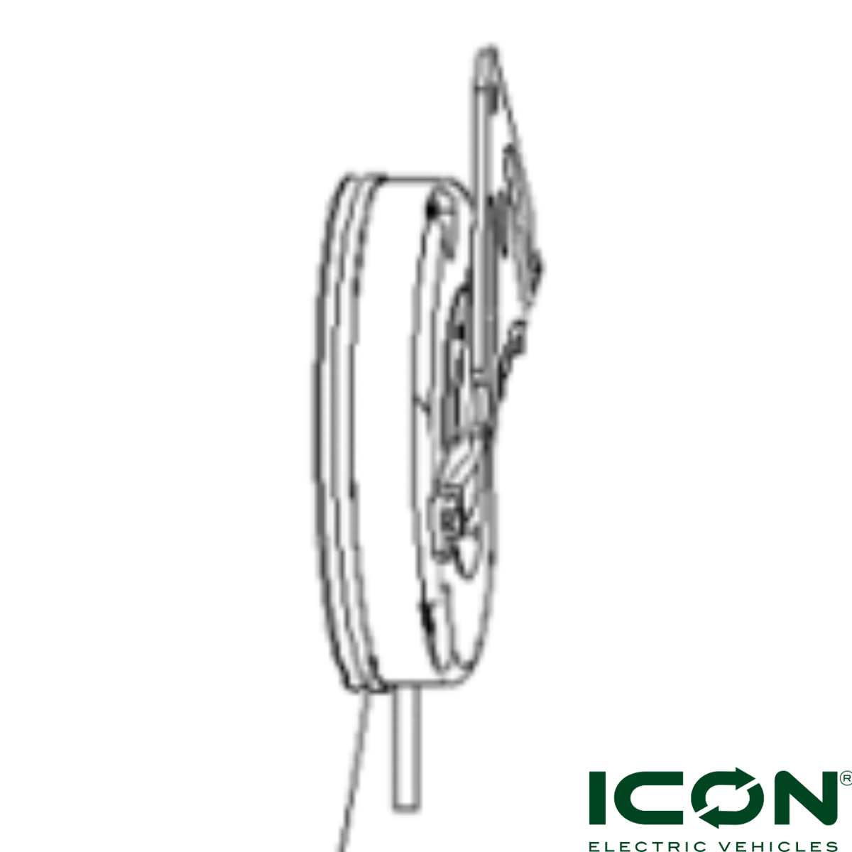 Electromagnetic Motor Brake for ICON i20X, i40X, i60LX Golf Carts